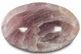 Polished Rose Quartz Bowl #304679-1